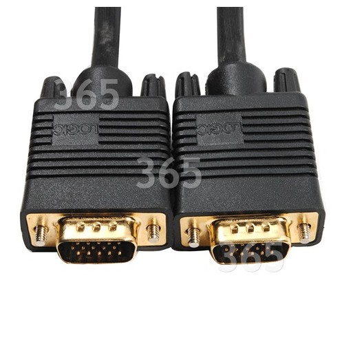 Cable & Connectors Ersatzkabel & -Verbindungsst&uuml;ck 3m 15 Pin VGA Kabel