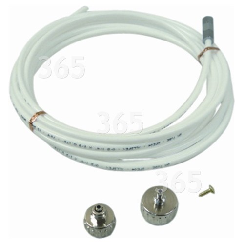 Kit tuyau alimentation eau 6 m + raccords refrigerateur americain