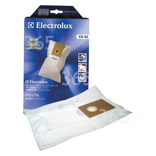 Sacchetto Per La Polvere In Microfibra ES82 E Micro Filtro (pacco Da 4) Electrolux