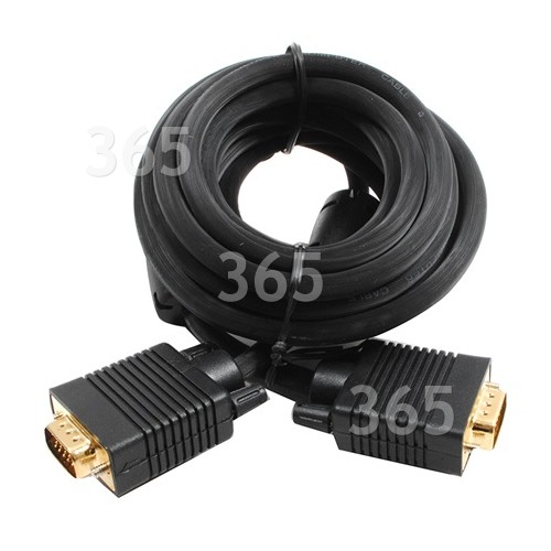 Cable & Connectors Ersatzkabel & -Verbindungsst&uuml;ck 3m 15 Pin VGA Kabel