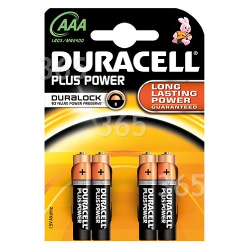 Piles Alcalines LR3 Plus Duracell