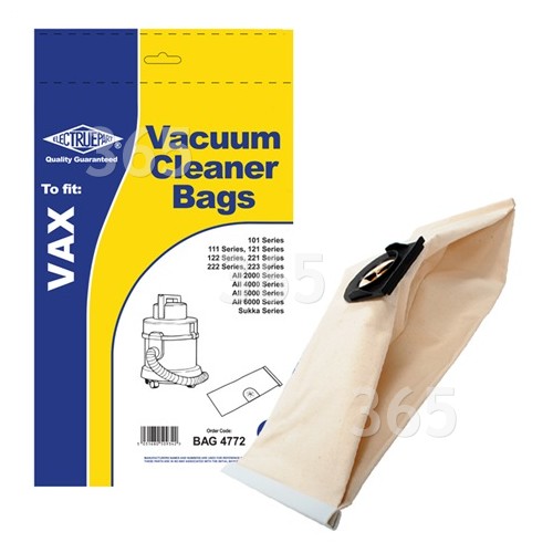 Sac Aspirateur Vax