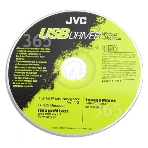 JVC Software-CD