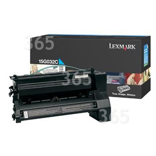 Lexmark Genuine 15G031C Cyan Toner Cartridge