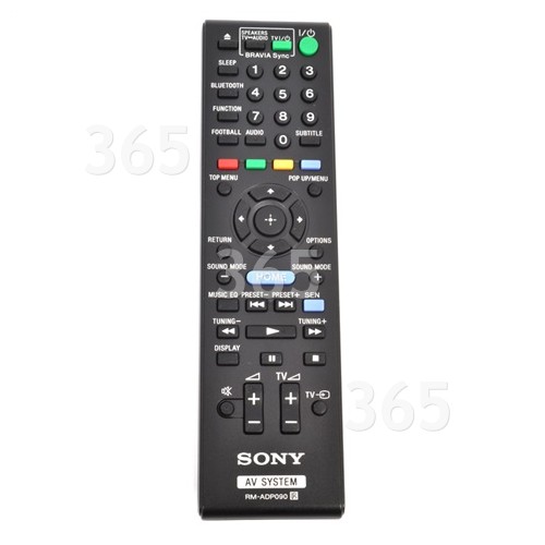 Mando A Distancia Para Sistema De Sonido De Televisión RM-ADP090 Sony