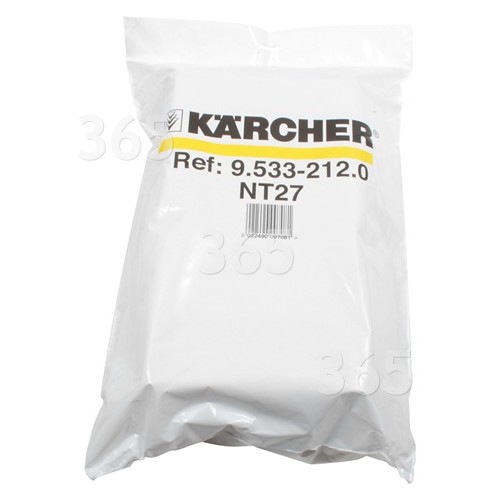 Karcher Staubsauger-Papierfilterbeutel (10er Packung)