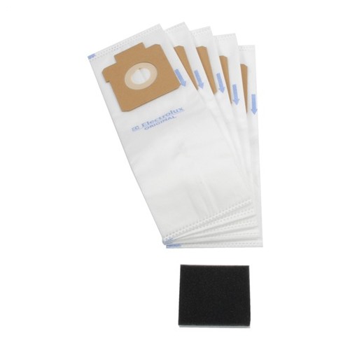 ES17 Kit Sac &Agrave; Poussi&egrave;re Synth&eacute;tique Et Filtre Pour Aspirateur - Pack De 5 Electrolux Group