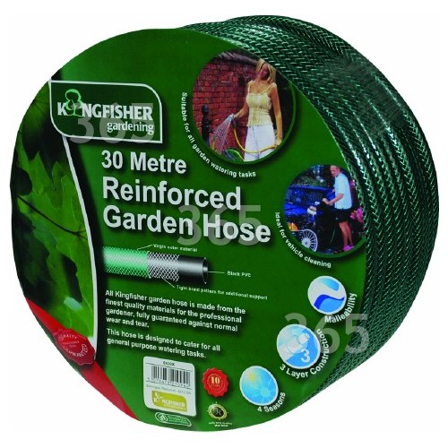 Kingfisher 30m Reinforced Garden Hose