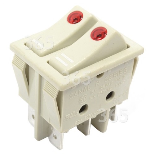 Doble Interruptor De Radiador De Aceite - DRH2415 - Gris - 125V15A Delonghi