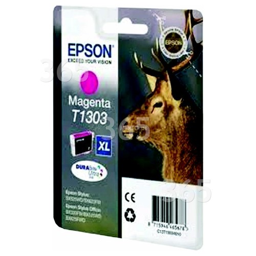 Cartucho De Tinta T1303 Original Magenta Epson