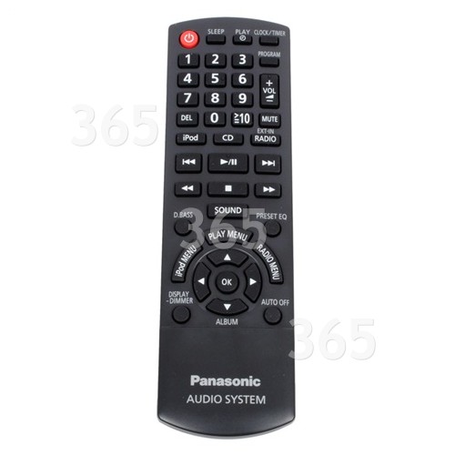 Panasonic N2QAYB000640 Hi-Fi System-Fernbedienung