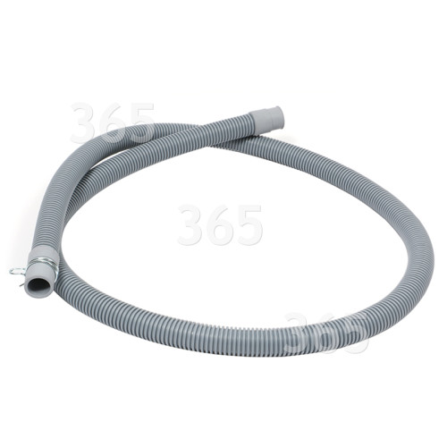 Whirlpool AQUASTEAM 9769 B 1.68M Drain Hose (Straight 22mm & End 22mm Internal Dia.s'