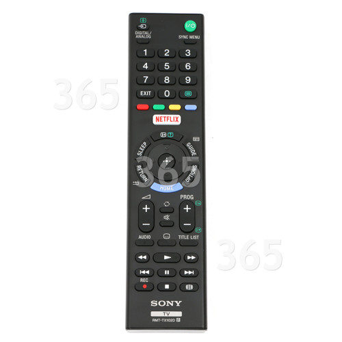 Sony TV-Fernbedienung : RMT-TX102D