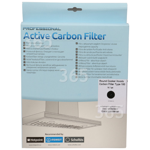 Merloni (Indesit Group) Carbon Filter