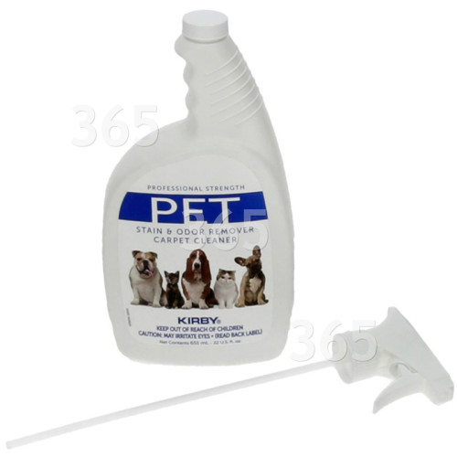 Vaporisateur Nettoyant Des Taches D'Animaux Familiers Et Désodorisant -650ml- G2001 Kirby