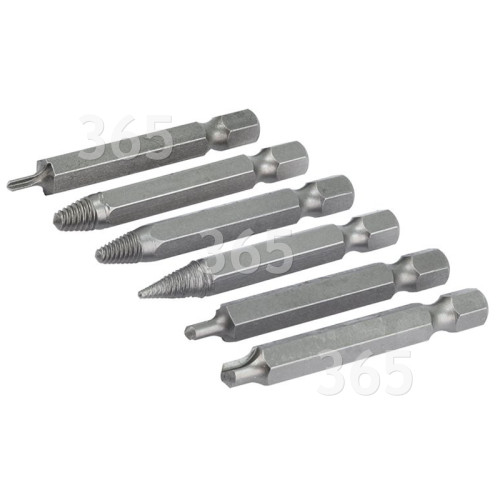 Set De 6 Piezas Eliminador De Tornillos & Pernos Rolson