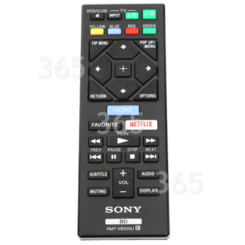 Sony RMTVB100U Fernbedienung