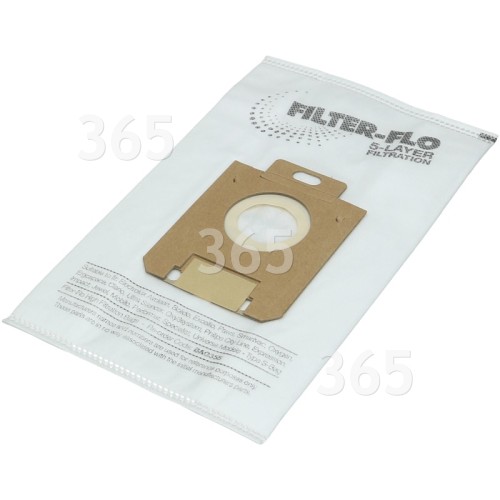 Sacs À Poussière S-bag Classic Synthétiques Filter-flo (Paquet De 5) - BAG355 - Philips