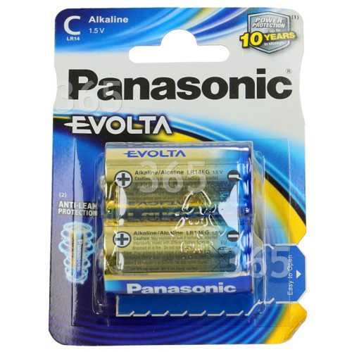 Panasonic C Evolta Alkalibatterien