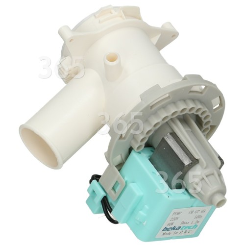 Drain Pump Assembly : BekaTech CM 07 08 40W Compatible With Type:  2840940400 | Spares, Parts & Accessories for your household appliances |  365reservdelar.se
