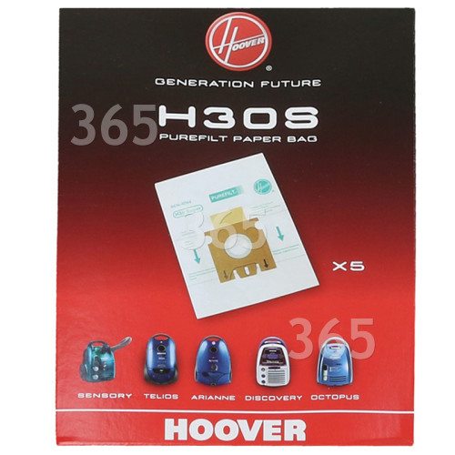 Hoover H30S Staubsaugerbeutel (5er Packung)