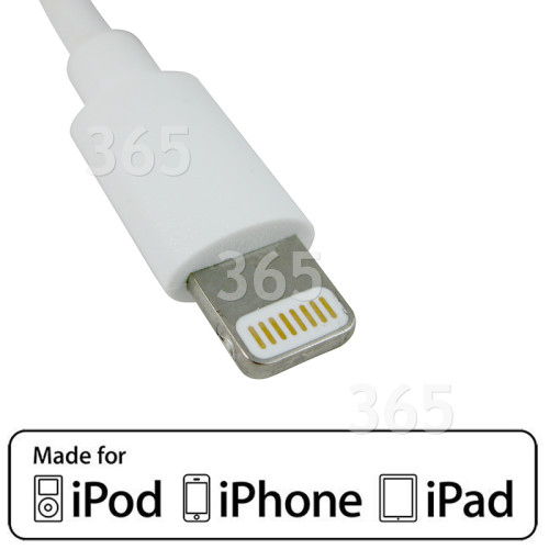 Cable Lightning - 1.0 Metro - Blanco Apple