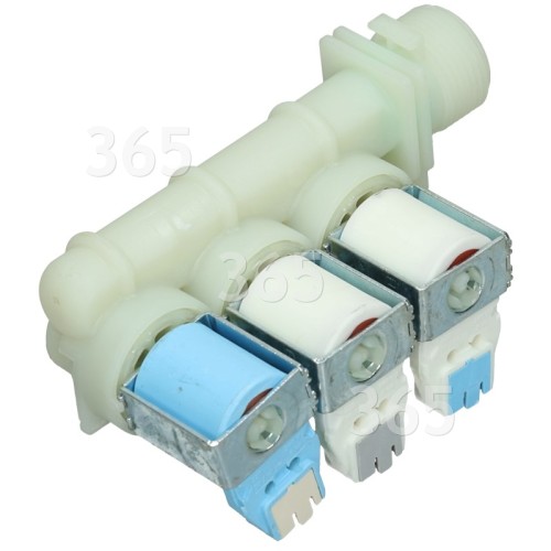 Valvola Solenoide Di Ingresso Tripla Della Lavatrice - 11616P A 8va Con Connettori Protetti (push) 220/240v Whirlpool