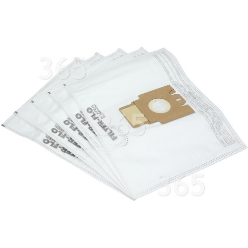 H30 / H52 / H56 / H60 / H61 Filter-Flo Synthetische Staubsaugerbeutel (5er Packung) - BAG360