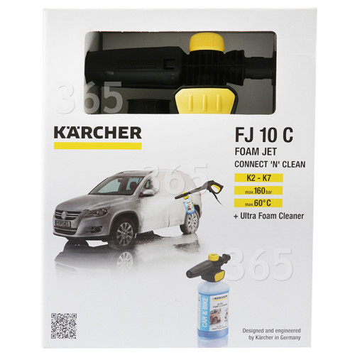 Nettoyant Jet Mousse Ultra "connecter Et Nettoyer" Pour Nettoyeur Haute Pression K2-K7 Karcher