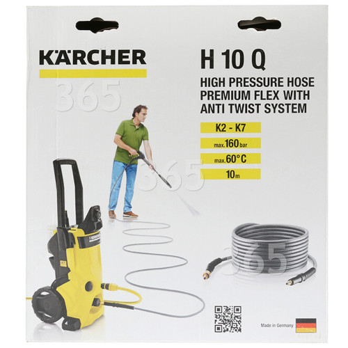 Karcher H10Q Hochdruckreiniger-PremiumFlex-Hochdruckschlauch - Verdrehsicher - 10m