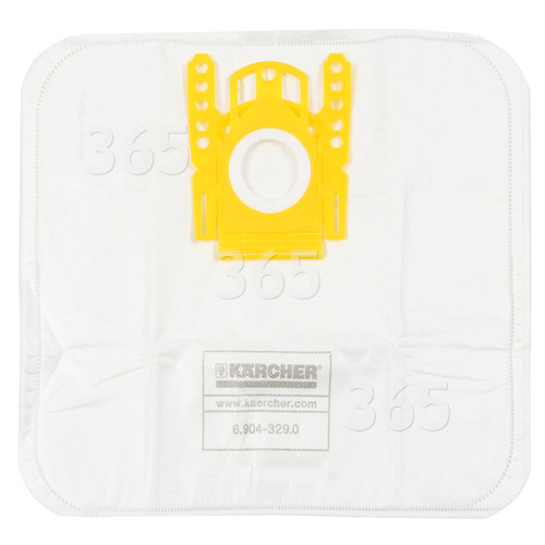 Sacs En Feutrine Pour Aspirateur Eau Et Poussi&egrave;re (Paquet De 5) Karcher