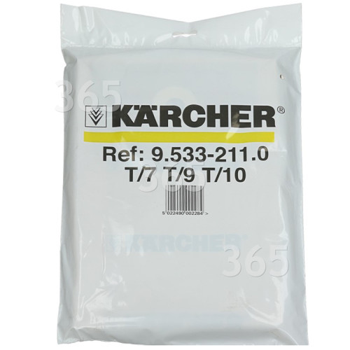 Sacs En Papier Pour Aspirateur (Paquet De 10) Karcher