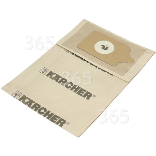 Sacs En Papier Pour Aspirateur (Paquet De 10) Karcher