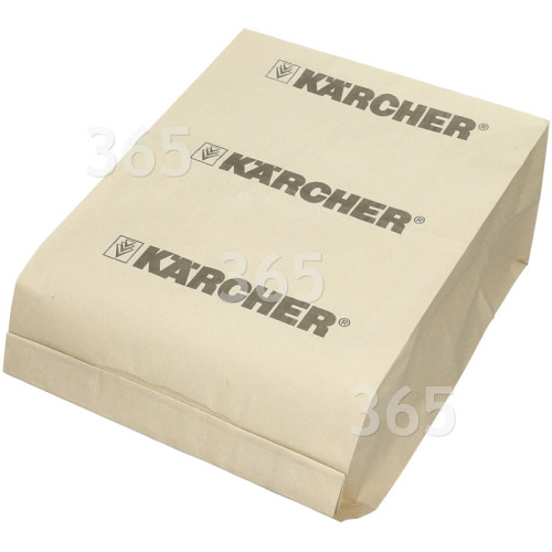 Sacs En Papier Pour Aspirateur (Paquet De 10) Karcher