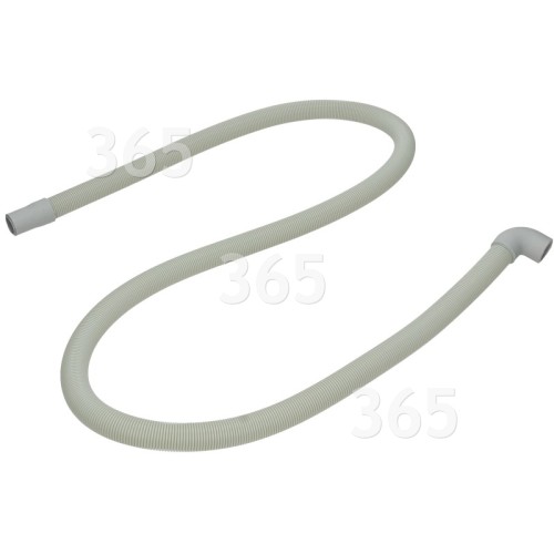 Beko 1.5mtr. Drain Hose 19mm End With Right Angle End 22mm, Internal Dia.s'