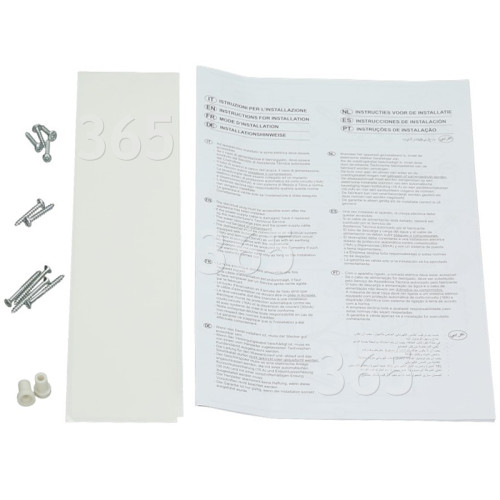 Kit D'Installation Pour Lave-vaisselle DVG 622 K IX UK Indesit