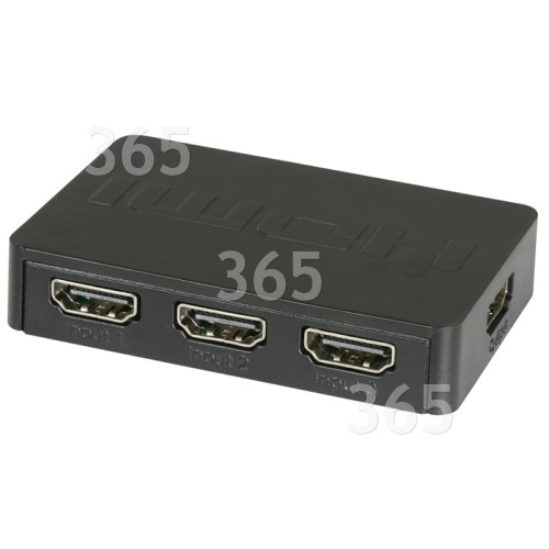 Caja Mini HDMI De 3 Puertos