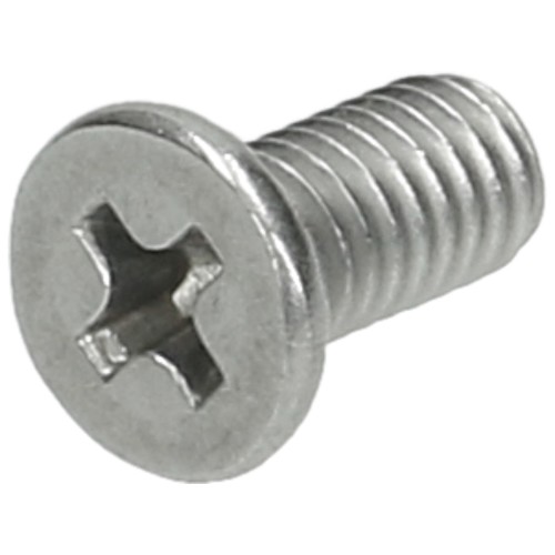 12 Viti In Acciaio Inox 4x8mm Per Bruciatore Piano Cottura – Ricambio Compatibile Con Bosch Siemens Neff (Codice 00616506) - 6