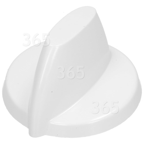 Whirlpool Hob Control Knob - White