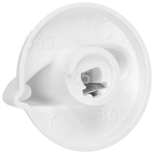 Whirlpool Hob Control Knob - White