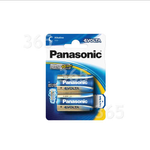 Pile Alcaline C Evolta Panasonic