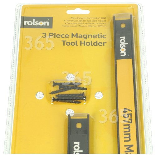 Rolson Magnetische Werkzeughalter, 3-teilig