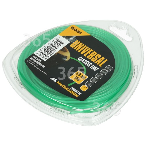 Fil Rond En Nylon Pour Coupe-bordures NLO004 Universal Powered By McCulloch