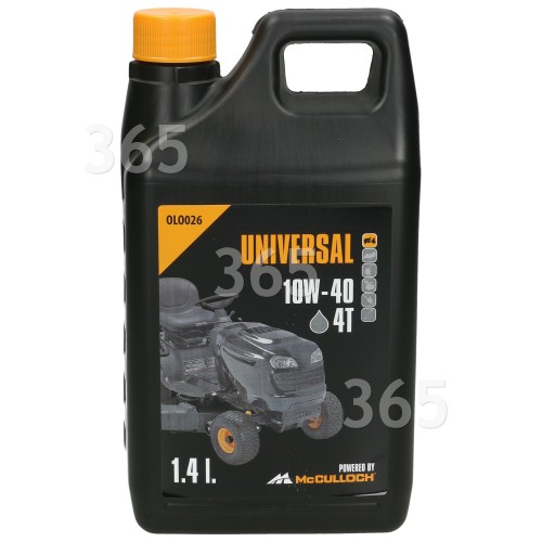 Universal Powered By McCulloch 93-9191-3 OLO026 4 Stroke Oil - 1.4 Litre