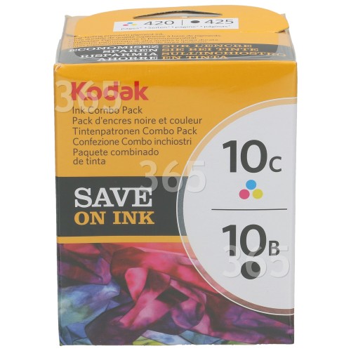 Kodak Original 10B/10C Schwarz- & Farbtintenpatronen Multi Pack