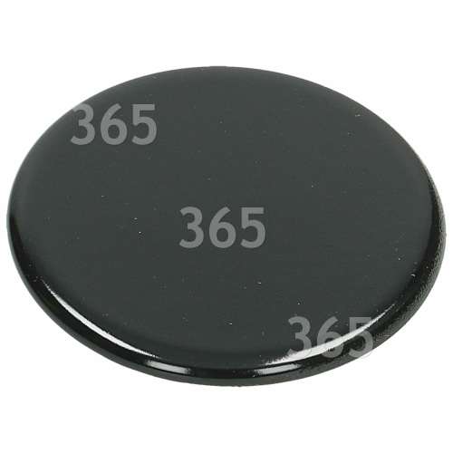 Whirlpool Burner Cap : 75mm With Two Round Lugs