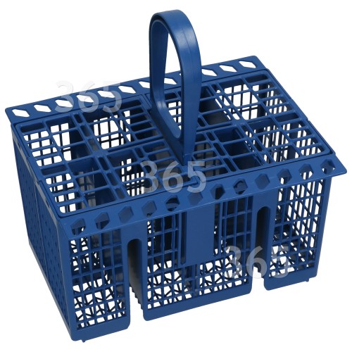 Panier à couverts pour lave-vaisselle à 4 copartients, gris, de