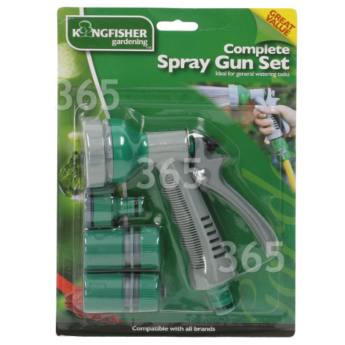 Kingfisher Garden Hose Spray Gun Set