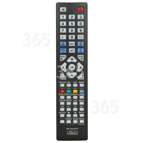 Alba IRC87373 Kompatible TV Fernbedienung