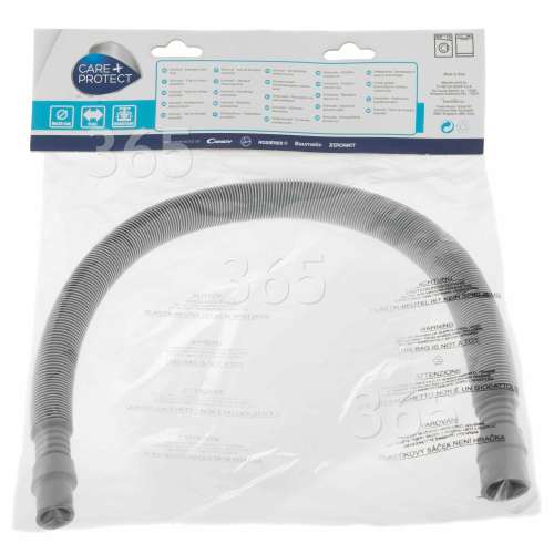 Care+Protect 2m Extendable Washing Machine / Dishwasher Drain Hose 19x29mm Diameter